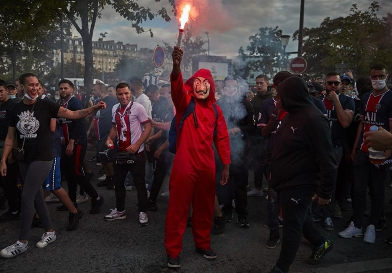 اغتشاش هواداران پاری‌سن‌ژرمن در پاریس در پی ناکامی‌ PSG+ عکس