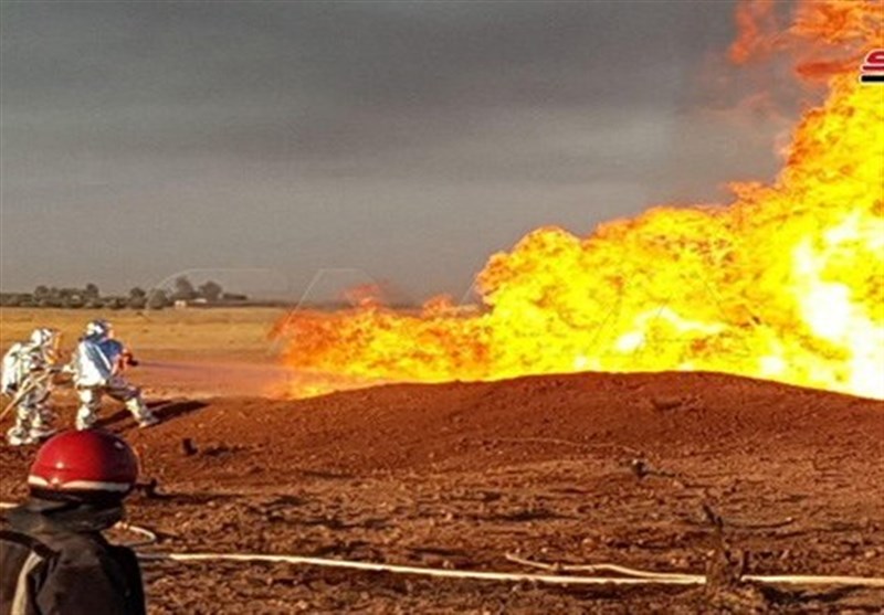 النفط السوریة: الانتهاء من اعمال الصیانة على خط الغاز العربی