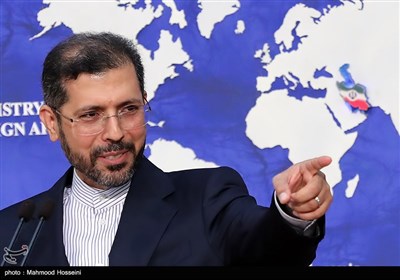  اولین نشست خبری سعید‬ خطیب‬ زاده سخنگوی جدید وزارت امور خارجه