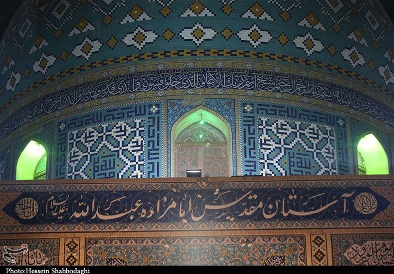 قبور تاریخی آستان مقدس امامزاده عبدالله (ع) حفظ و مرمت می‌شود
