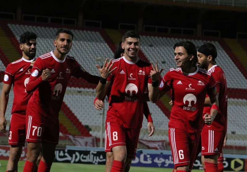 جام حذفی فوتبال| صعود تراکتورِ 10 نفره به فینال پس از 3 سال/ یک تیر و 2 نشان شاگردان الهامی