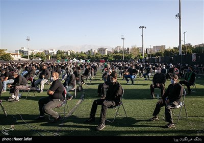 عزاداری روز ششم محرم در ورزشگاه شهید سعیدی