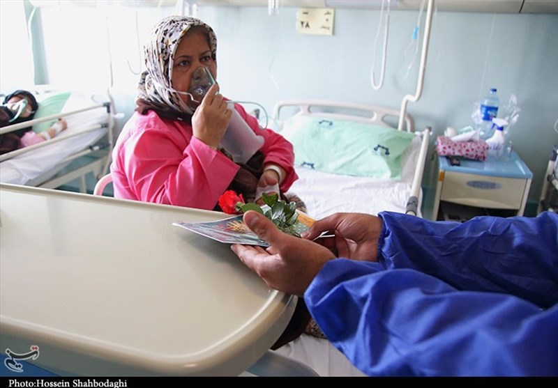 پویش نذر اشک در بیمارستان فرقانی قم به روایت تصویر