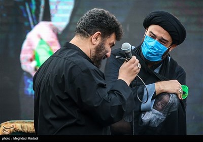 عزاداری روز هفتم محرم در هیئت محبان فاطمه‌زهرا(س)