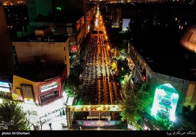 عزاداری شب هفتم محرم در هیئت ابن الرضا(ع)