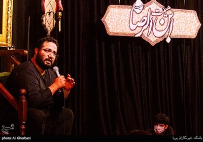 عزاداری شب هفتم محرم در هیئت ابن الرضا(ع)