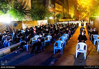 عزاداری شب هفتم محرم در هیئت ابن الرضا(ع)