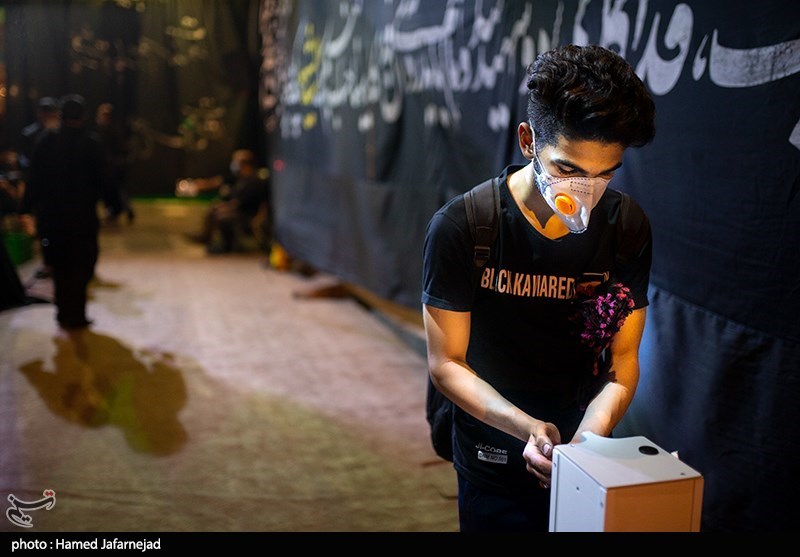 عزاداران حسینی قزوین در فضاهای سربسته ماسک بزنند