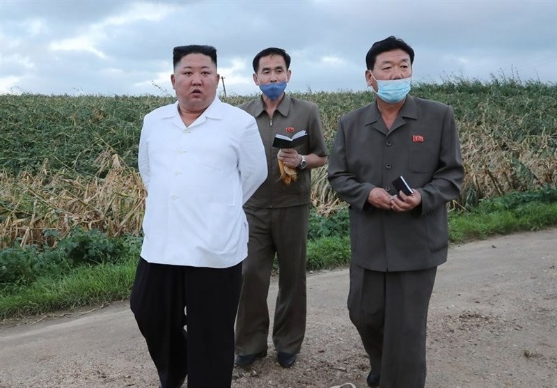 بازید کیم جونگ اون از مناطق طوفان زده کره شمالی