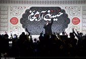 عزاداری سید و سالار شهیدان در سومین حرم اهل بیت + تصاویر