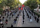 آئین عزاداری تاسوعای حسینی در بجنورد به روایت تصاویر