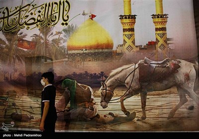 مراسم عزاداری شب عاشورای حسینی حسینیه ثارالله اهواز