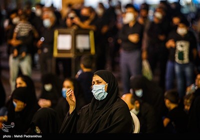 مراسم عزاداری شب عاشورای حسینی حسینیه ثارالله اهواز