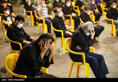 مراسم عزاداری شب عاشورای حسینی حسینیه ثارالله اهواز