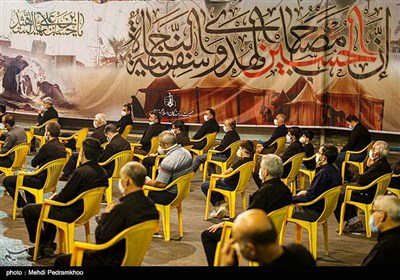 مراسم عزاداری شب عاشورای حسینی حسینیه ثارالله اهواز