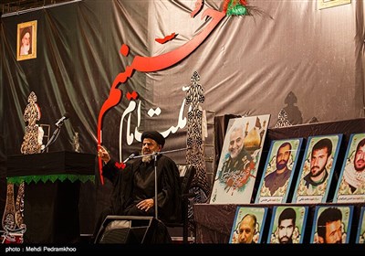 مراسم عزاداری شب عاشورای حسینی حسینیه ثارالله اهواز
