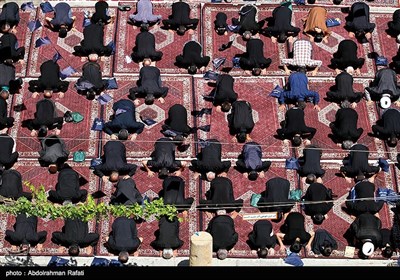 مراسم عزاداری عاشورای حسینی در مسجد جامع همدان