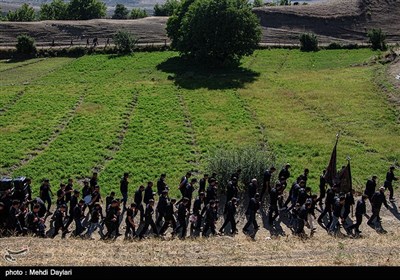 عزاداری عاشورای حسینی در روستای افیل اهر