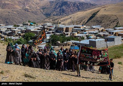 عزاداری عاشورای حسینی در روستای افیل اهر