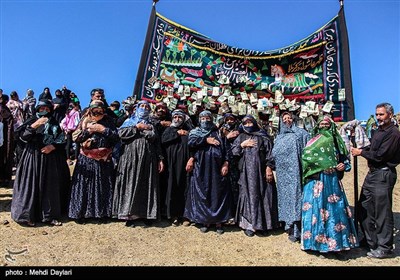 عزاداری عاشورای حسینی در روستای افیل اهر