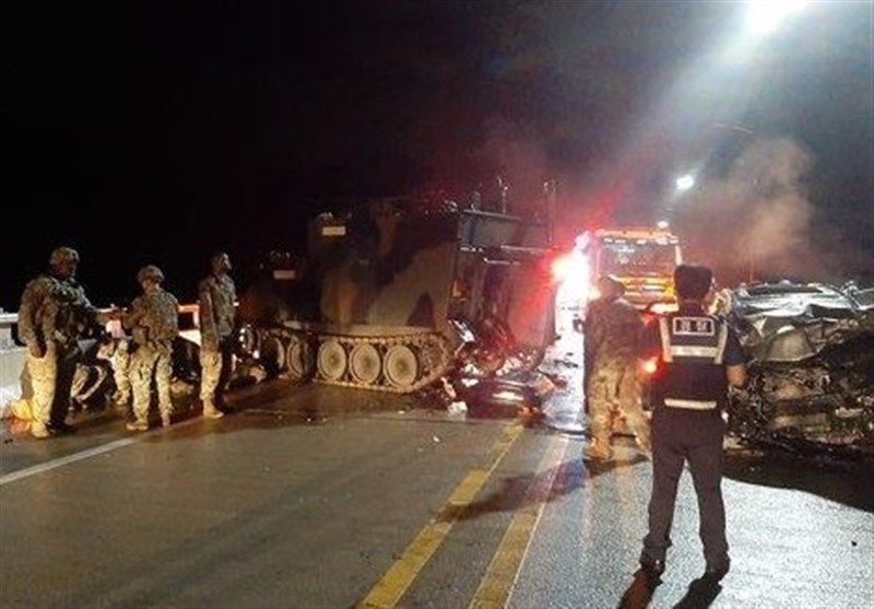 مرگ 4 شهروند کره جنوبی در تصادف با خودروی نظامیان آمریکایی
