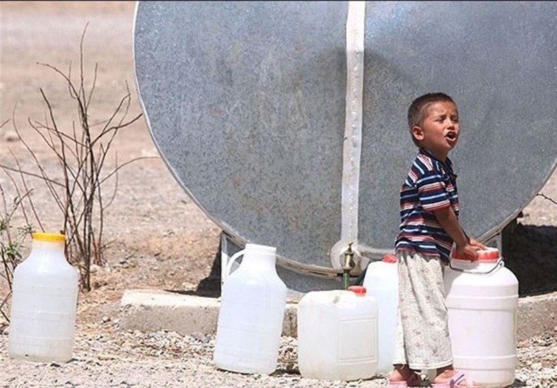 تلاش بسیج سازندگی ‌برای‌ تامین آب شرب ‌عشایر روستاهای ‌خلخال / 10 تانکر آب به منطقه ارسال شد + فیلم