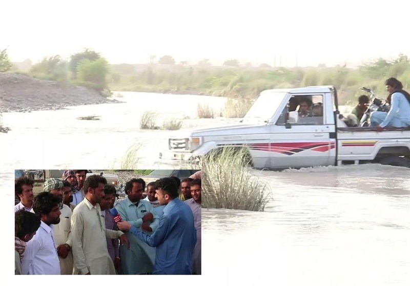 گزارش ویدئویی| طغیان رودخانه‌ها کار دست روستاییان بلوچستان داد / 2500 نفر در &quot;دشتیاری&quot; راه دسترسی ندارند