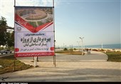افتتاح بزرگترین پارک حاشیه خلیج فارس در استان بوشهر به روایت تصاویر