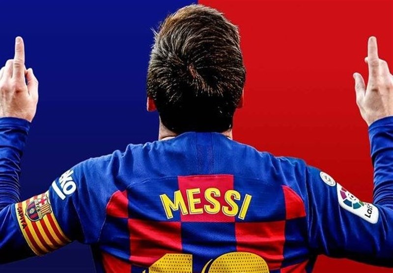 بارسلونا فروش پیراهن جدیدش را با مسی تبلیغ کرد/ لئو در بارسا ماندنی است؟ + عکس