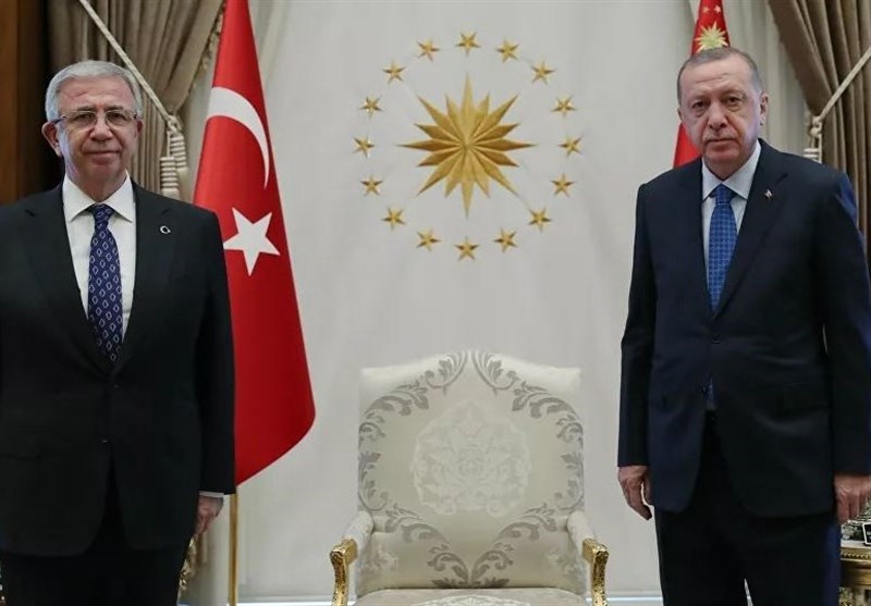 دیدار اردوغان و شهردار آنکارا