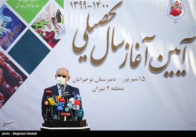 سخنرانی محسن حاجی میرزایی وزیر آموزش و پرورش در جمع خبرنگاران