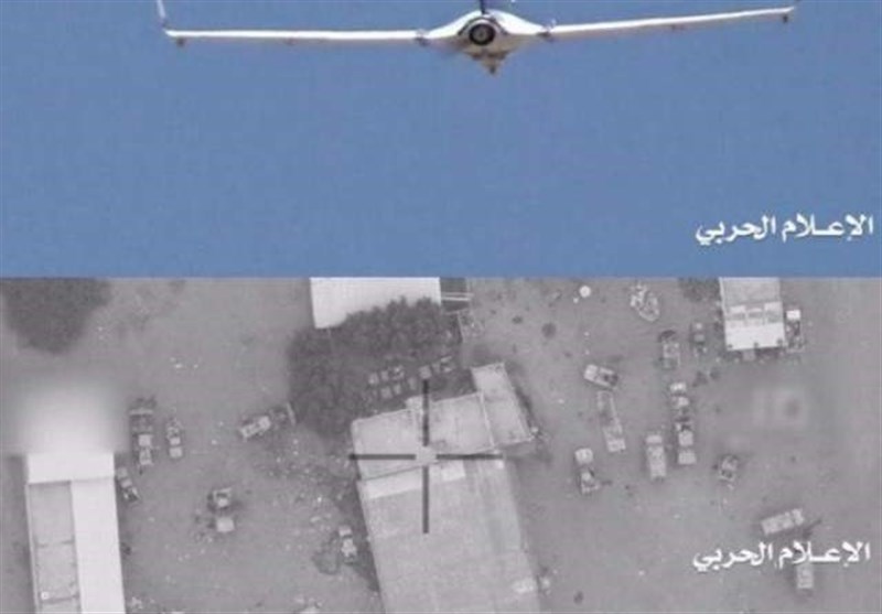 سلاح الجو المسیر یهاجم اهدافا عسکریة سعودیة فی مطار أبها
