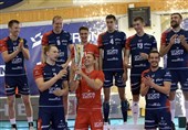سوپرکاپ والیبال لهستان| یاران عبادی‌پور نایب قهرمان شدند + عکس