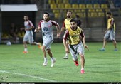 عالیشاه در تمرین پرسپولیس حاضر شد