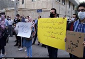 سمنان| ادامه اعتراضات به فعالیت مجدد معدن بوکسیت تاش در شاهرود؛ معترضان «نجات شاهوار» را فریاد زدند+تصاویر