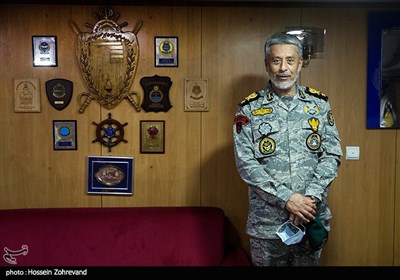 امیر دریادار حبیب الله سیاری، معاون هماهنگ کننده ارتش و رئیس هیئت مدیره رزمایش مشترک ذولفقار 99ارتش در ناوشکن جماران