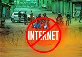 ممانعت هند از حل مشکل قطعی اینترنت پر سرعت در کشمیر علی‌رغم گذشت یک سال