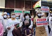 اعتراض مسلمانان هند به توهین نشریه فرانسوی به پیامبر گرامی اسلام (ص)