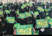 تجمع مردم کرمان در جوار مزار حاج‌قاسم برای محکومیت هتاکی علیه قرآن به روایت تصاویر