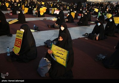 اجتماع مردم تهران در محکومیت اهانت به پیامبر و قرآن