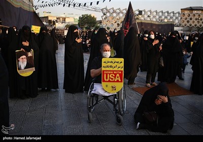 اجتماع مردم تهران در محکومیت اهانت به پیامبر و قرآن