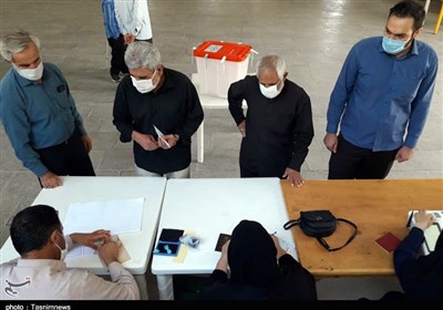 حضور مردم کرمانشاه در مرحله دوم انتخابات مجلس + گزارش تصویری