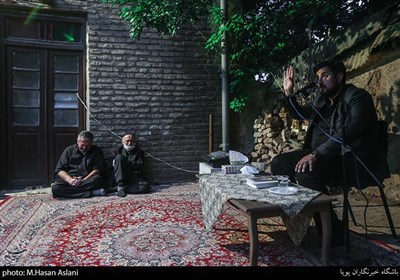 مداحی آقای محمدیان در روضه خانگی محله درکه تهران