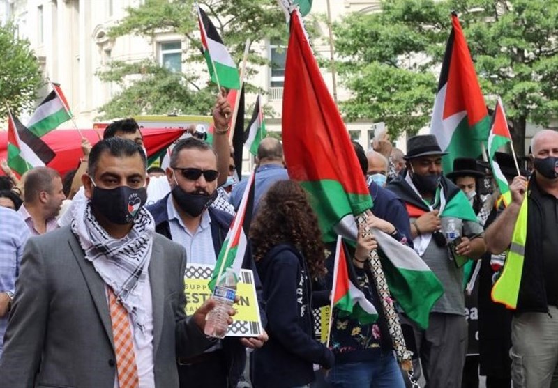 DC Protesters Condemn UAE-Bahrain-Israel Deal (+Video)