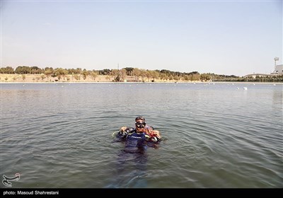پاکسازی دریاچه آزادی