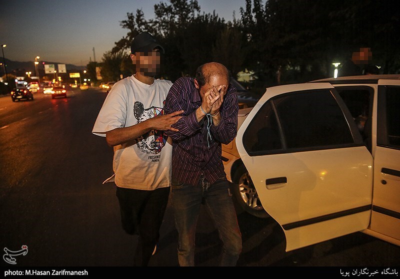 عملیات بامدادی پلیس تهران برای بازداشت فروشندگان مواد مخدر + تصاویر
