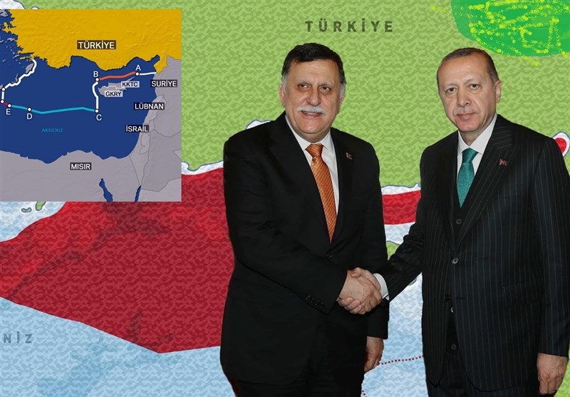 تایید توافق حریم دریایی بین ترکیه و لیبی توسط سازمان ملل متحد