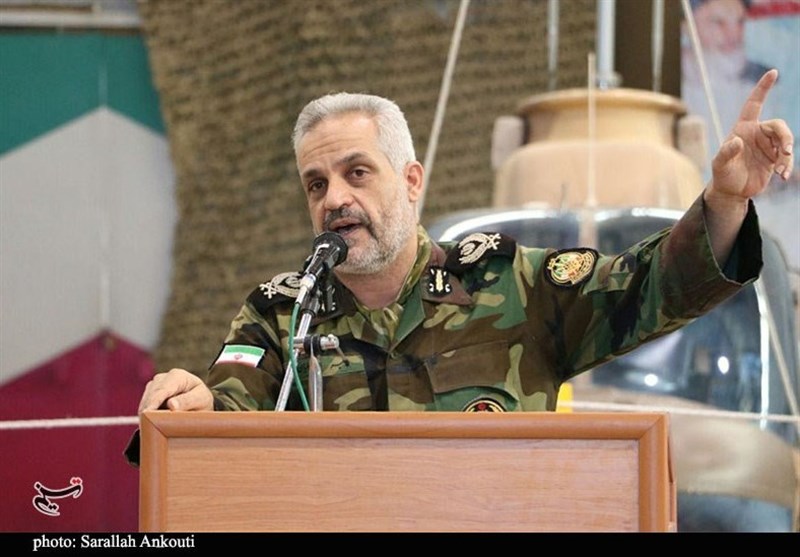 فرمانده قرارگاه جنوب شرق ارتش در کرمان: تمام قد در کنار نظام ایستاده‌ایم
