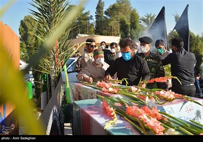 استقبال از دو شهید دفاع مقدس - شیراز