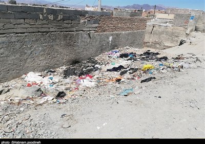 بام زاهدان در قرق زباله‌ها؛ "رسالت" نیازمند رسیدگی است+تصاویر